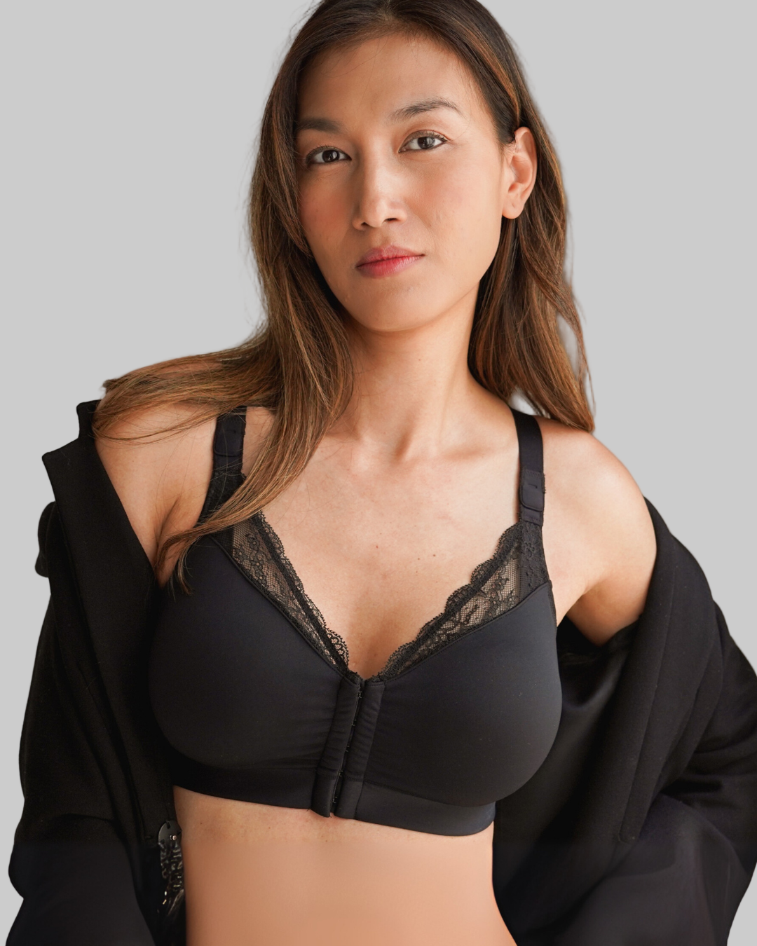 Surgical Couture Bra | Lace | Black